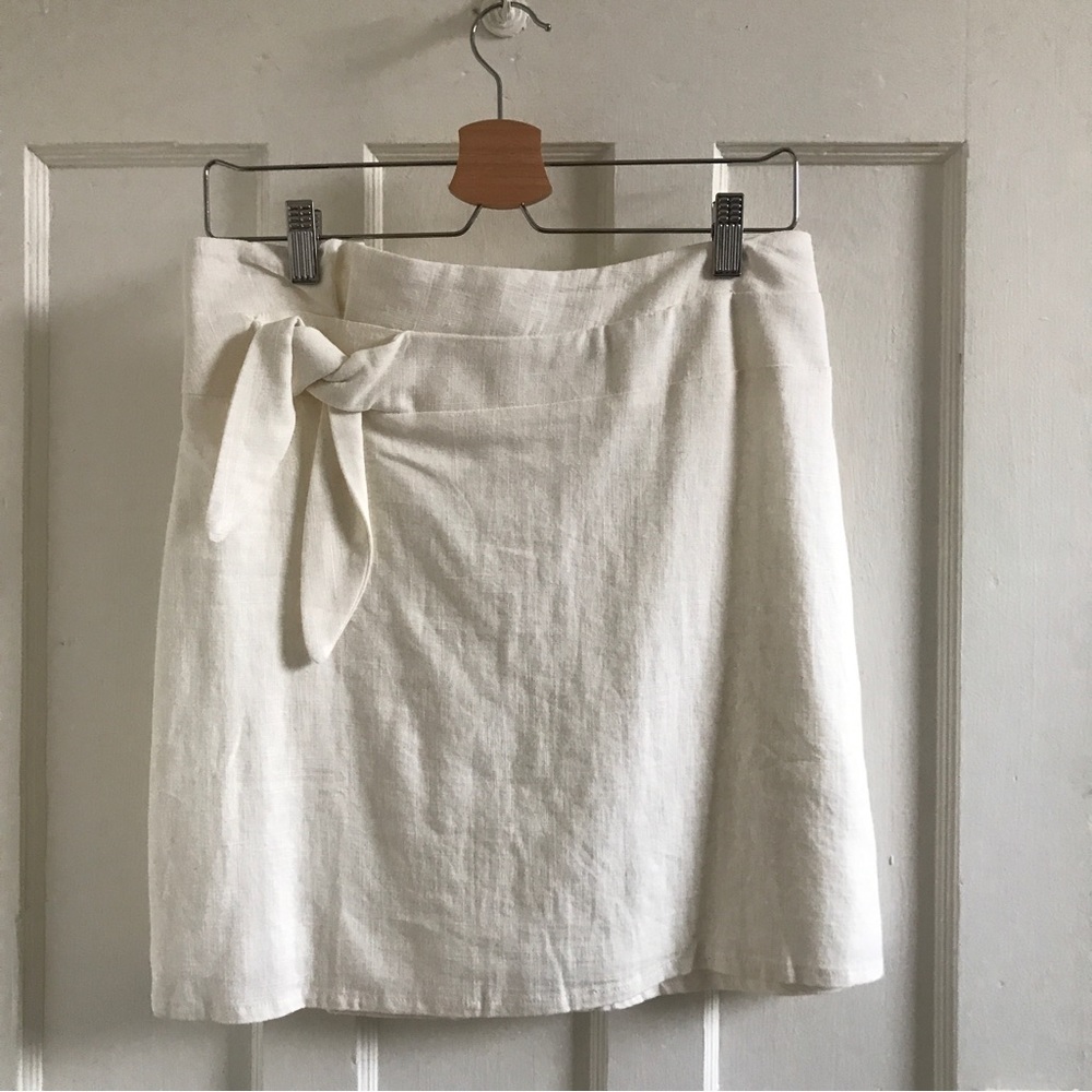 Cotton Candy LA white skirt